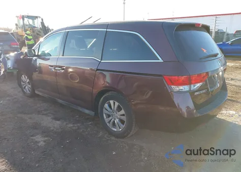 2014 Honda Odyssey Ex z USA, uszkodzony, nr VIN 5FNRL5H48EB078294